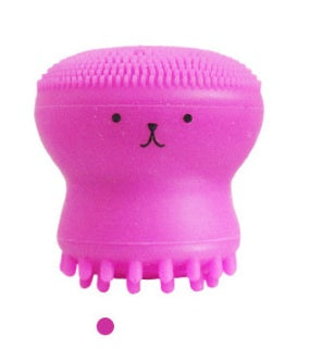 JMT-849034 Octopus-Shaped Silicone Facial Cleansing Brush for Manual Massage and Foaming Cleanse