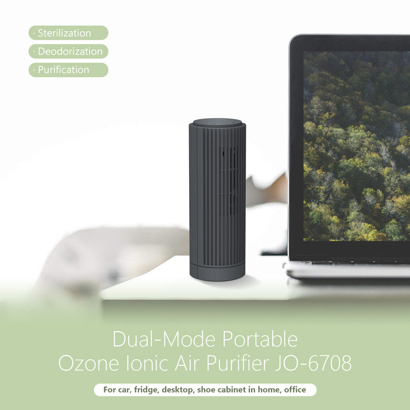 JMT-849418 Portable Dual-Mode Ozone Negative Ion Air Purifier with USB Power