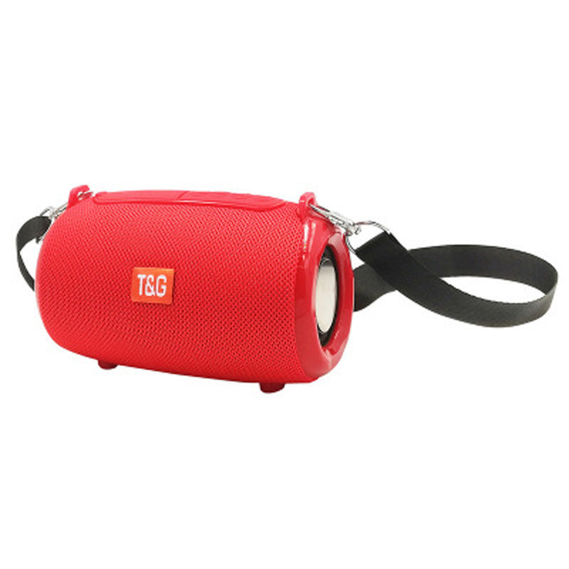 JMT-849930 Portable Bluetooth Speaker with Outdoor Strap and Multi-Playback Support