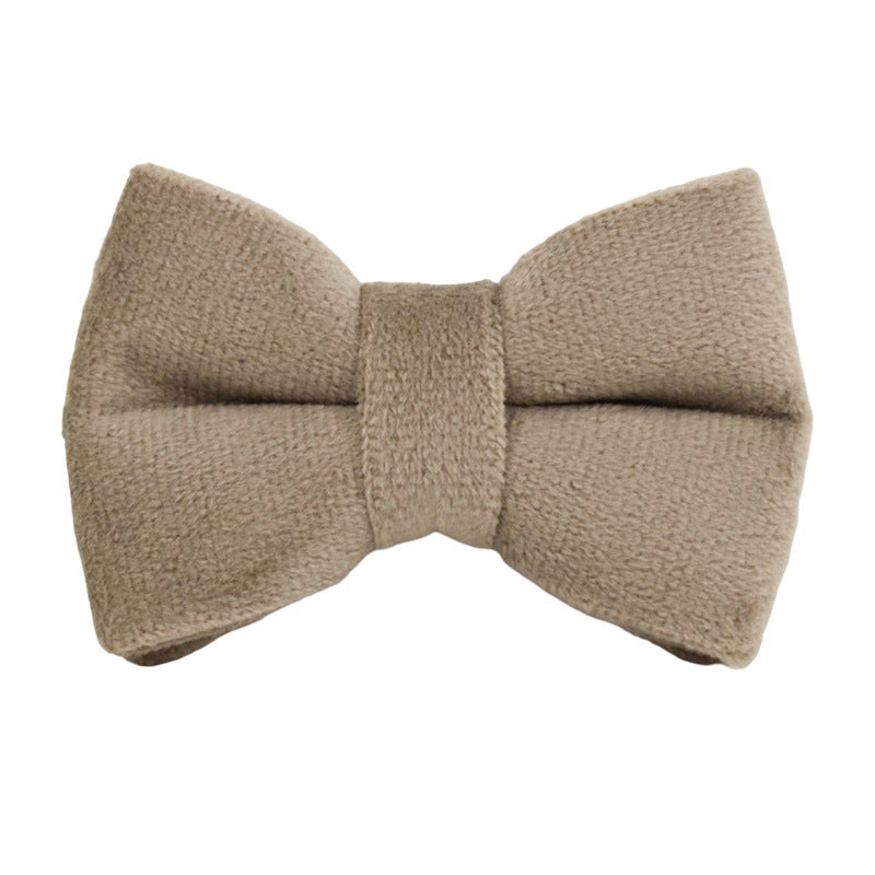 JMT-850570 Lovely Cat Bow and Bell Collar Set - Cotton Material with Cartoon Design - Available in S and L Sizes