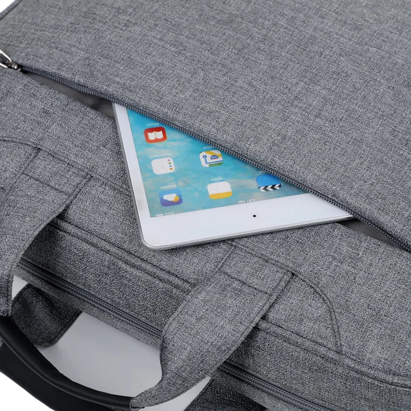 JMT-850634 Business-Style 15.6 Inch Waterproof Oxford Laptop Bag for Portable Computer Use