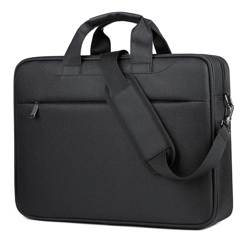 JMT-850634 Business-Style 15.6 Inch Waterproof Oxford Laptop Bag for Portable Computer Use