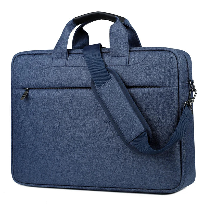 JMT-850634 Business-Style 15.6 Inch Waterproof Oxford Laptop Bag for Portable Computer Use