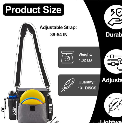 JMT-850762 Portable Waterproof Golf Training Shoulder Bag for Convenient Storage