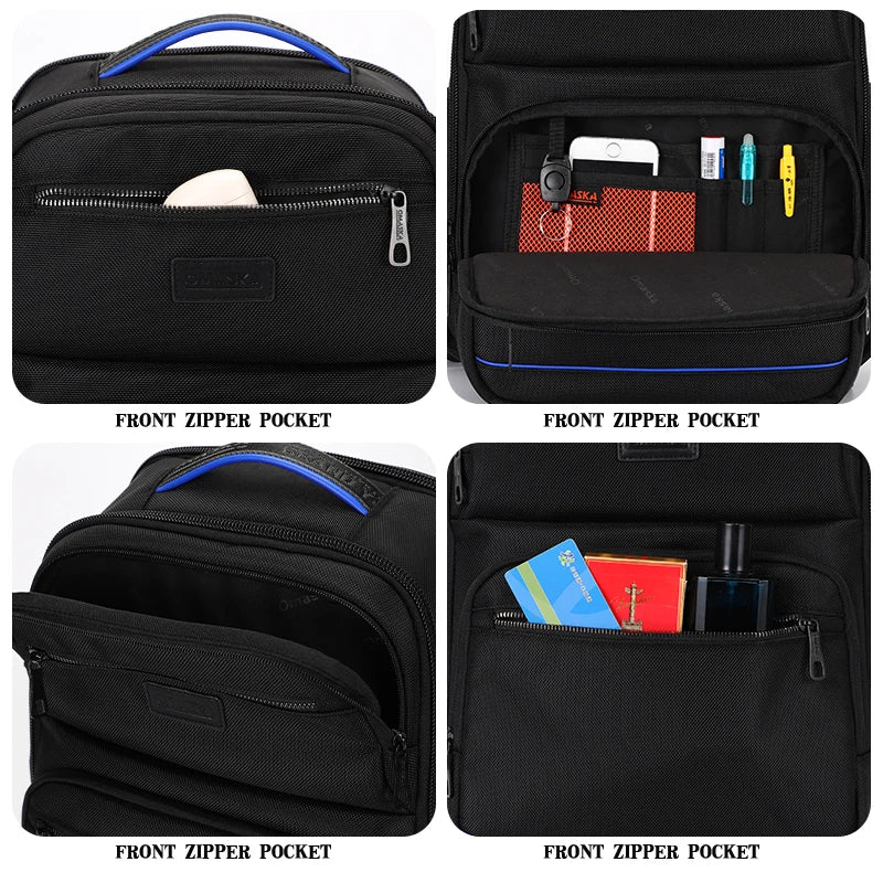 JMT-851082 Oxford Laptop Backpack for Men and Women - 16 Inch Business Backpack with Versatile Storage