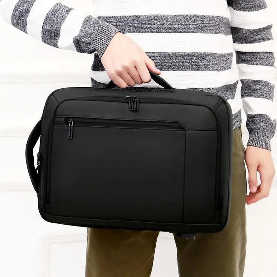 JMT-851466 Waterproof USB Charging Backpack for Students and Professionals - Ideal for School and Travel, Black or Grey