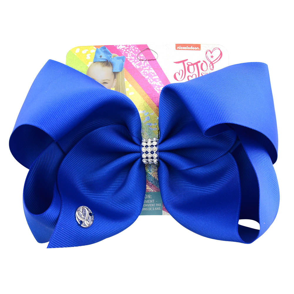 JMT-851594 Children's Bowknot and Curled Flower Duckbill Hairpin - 7.7CM Length, Individually Packaged