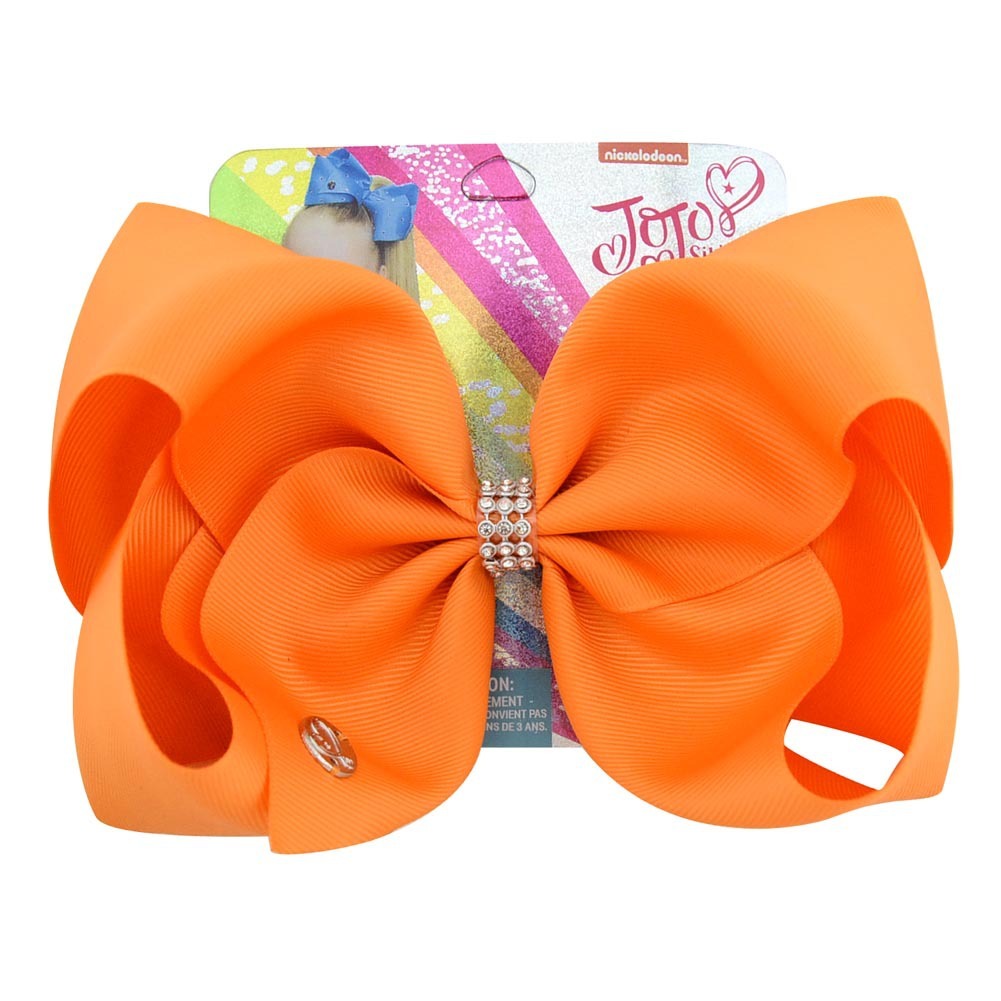 JMT-851594 Children's Bowknot and Curled Flower Duckbill Hairpin - 7.7CM Length, Individually Packaged
