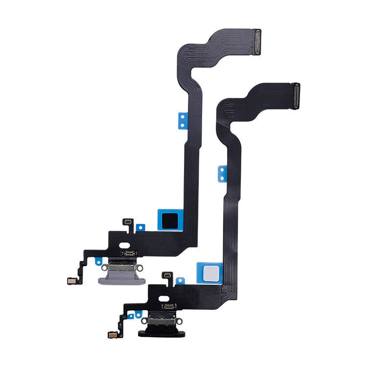 JMT-851594 Disassembled Tail Plug Charging Cable Compatible with iPhone X, Plastic Material, Black Color