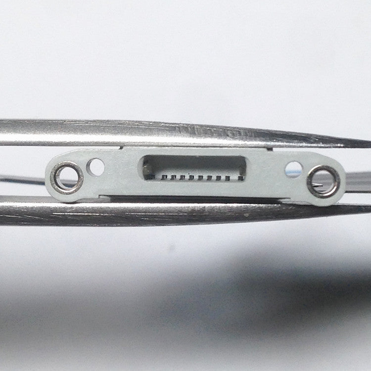 JMT-851594 Disassembled Tail Plug Charging Cable Compatible with iPhone X, Plastic Material, Black Color