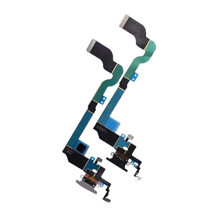 JMT-851594 Disassembled Tail Plug Charging Cable Compatible with iPhone X, Plastic Material, Black Color