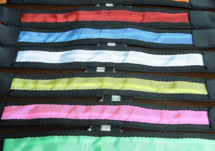 JMT-851722 Vibrant LED Light-Up Dog and Cat Collar with Replaceable Battery and USB Charging