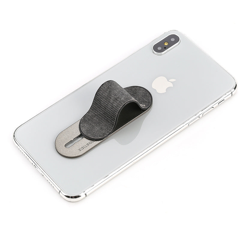 JMT-851914 Denim Multifunctional Phone Holder Ring Bracket for Bedside Use