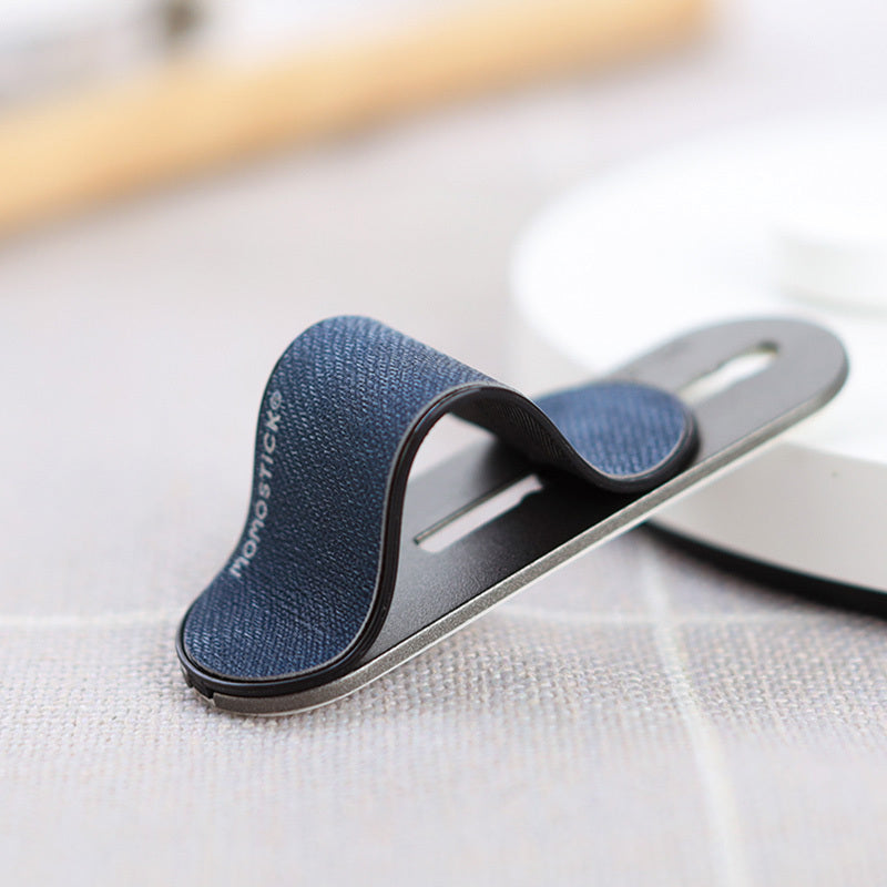 JMT-851914 Denim Multifunctional Phone Holder Ring Bracket for Bedside Use