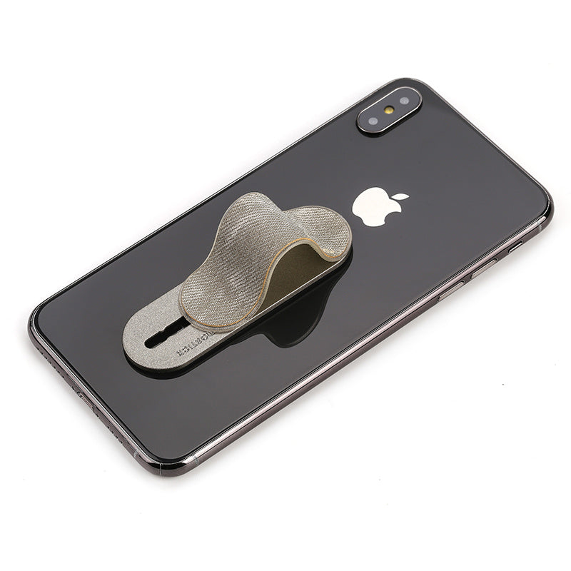 JMT-851914 Denim Multifunctional Phone Holder Ring Bracket for Bedside Use
