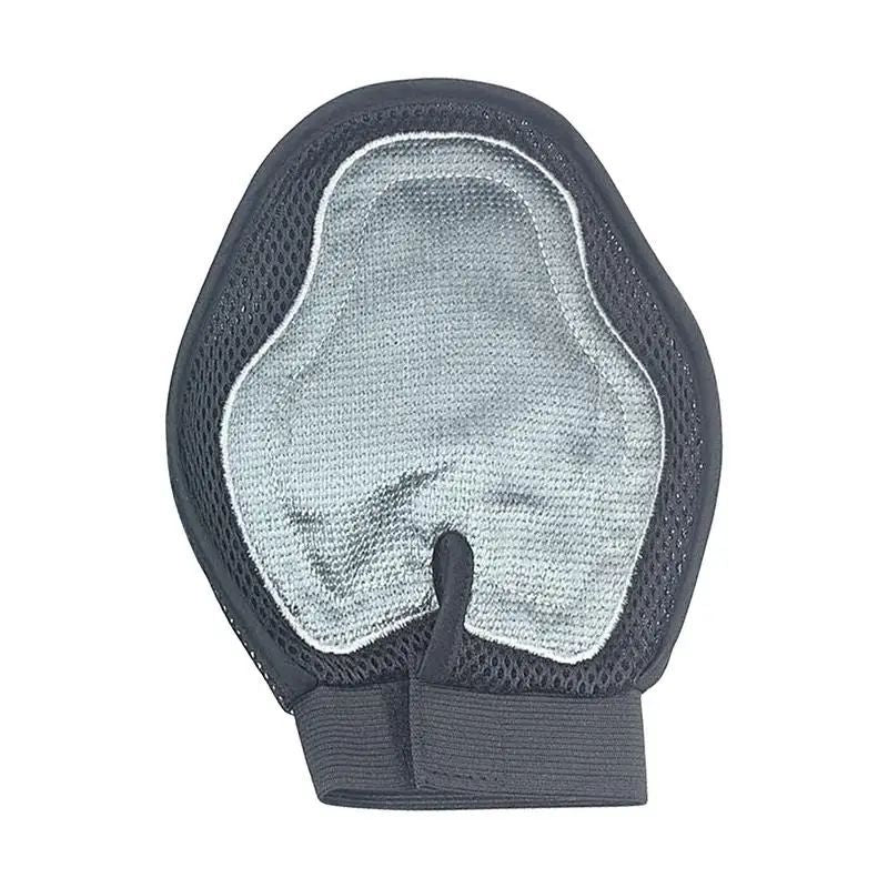 JMT-852298 Silicone Horse Massage Grooming Gloves for Gentle Bathing and Dehairing