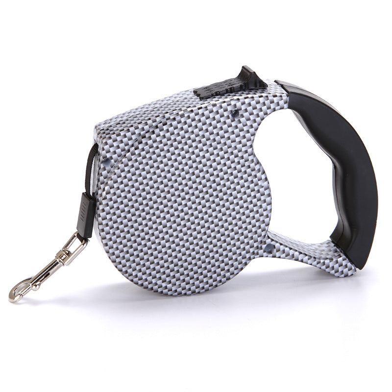 JMT-852554 Automatic Multicolor Dog Walking Traction Rope - 5m Adjustable Lead with Various Patterns