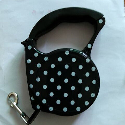 JMT-852554 Automatic Multicolor Dog Walking Traction Rope - 5m Adjustable Lead with Various Patterns