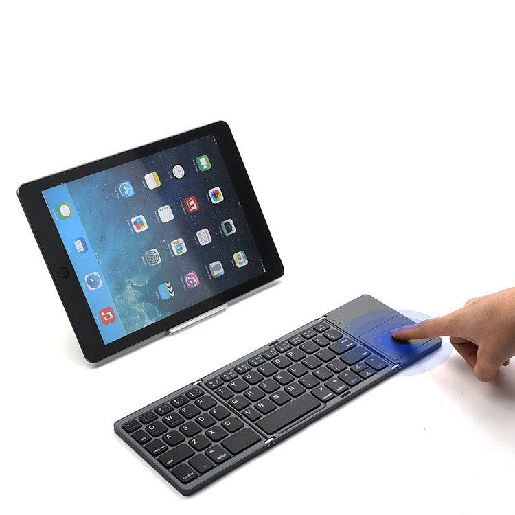JMT-852682 Compact Wireless Bluetooth Folding Mini Keyboard for Tablets and Smartphones