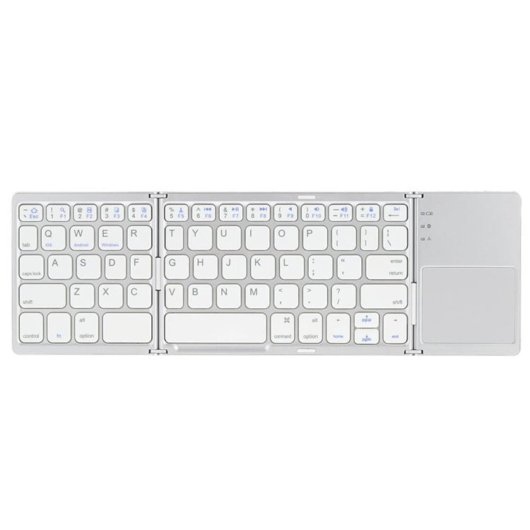 JMT-852682 Compact Wireless Bluetooth Folding Mini Keyboard for Tablets and Smartphones