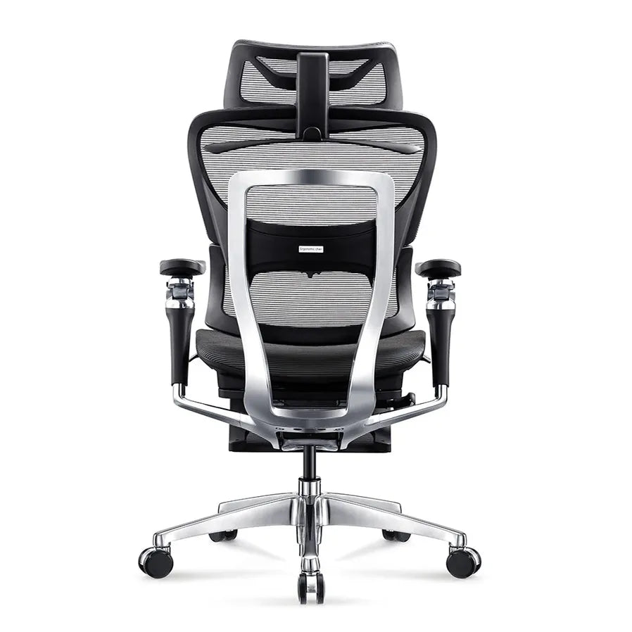 JMT-852810 Ergonomic Adjustable Mesh Executive Office Chair with 7D Armrests and Swivel Base