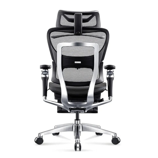 JMT-852810 Ergonomic Adjustable Mesh Executive Office Chair with 7D Armrests and Swivel Base
