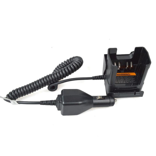 JMT-852874 Car Hybrid Charger for Handheld Walkie-Talkies - Compatible with Models GP328, GP338, PRO5150, PRO7150, and More