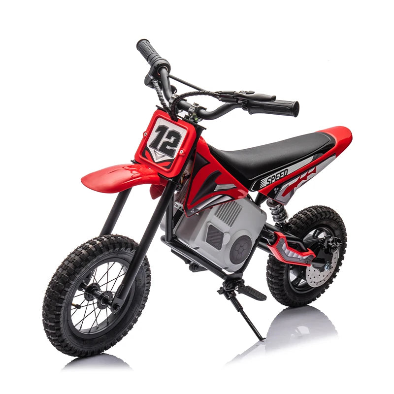 JMT-853130 24V Electric Dirt Bike for Kids Ages 13 and Up - Ultimate Racing Experience , Top Speed 27.9 mph
