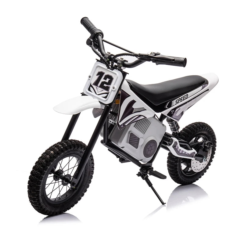 JMT-853130 24V Electric Dirt Bike for Kids Ages 13 and Up - Ultimate Racing Experience , Top Speed 27.9 mph