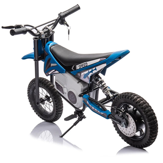 JMT-853130 24V Electric Dirt Bike for Kids Ages 13 and Up - Ultimate Racing Experience , Top Speed 27.9 mph