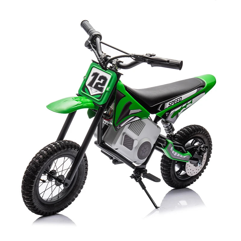 JMT-853130 24V Electric Dirt Bike for Kids Ages 13 and Up - Ultimate Racing Experience , Top Speed 27.9 mph