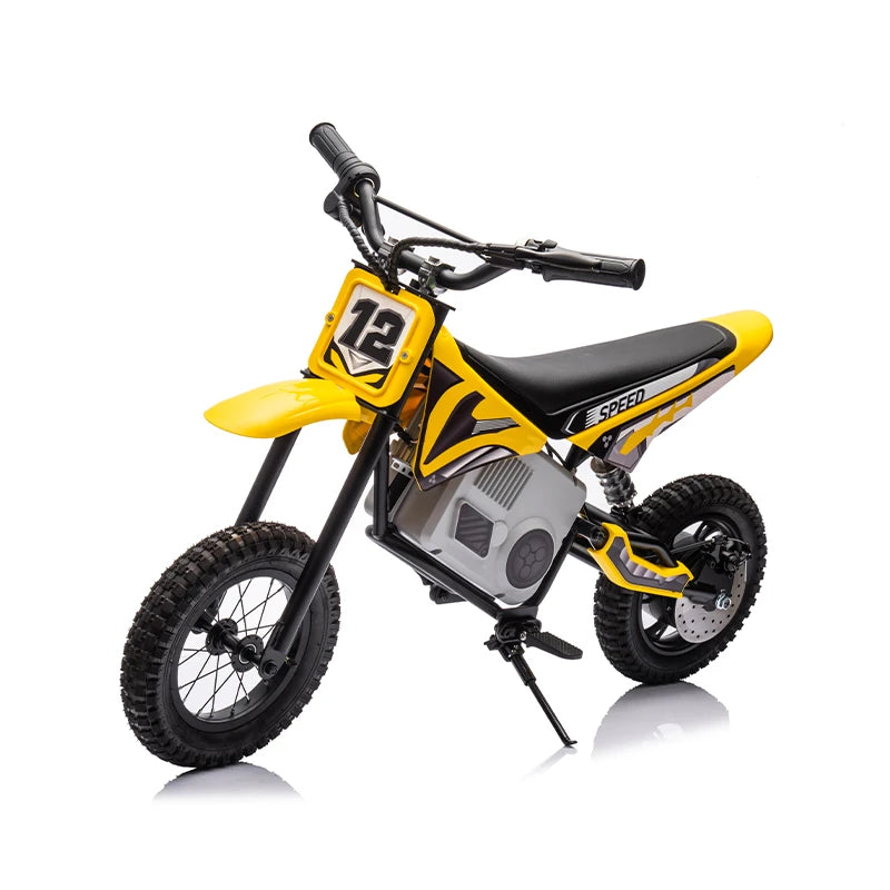 JMT-853130 24V Electric Dirt Bike for Kids Ages 13 and Up - Ultimate Racing Experience , Top Speed 27.9 mph