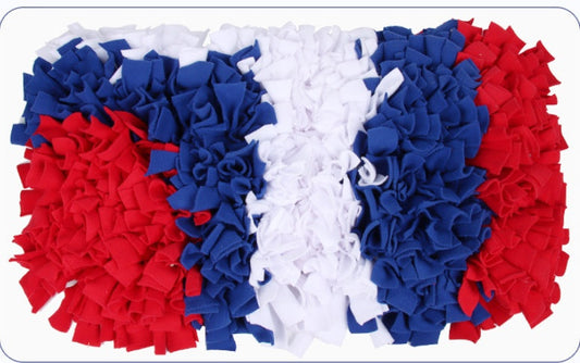 JMT-853194 Dog Slow Food Sniffing Mat - Shaker Velvet Chew Toy for Interactive Feeding