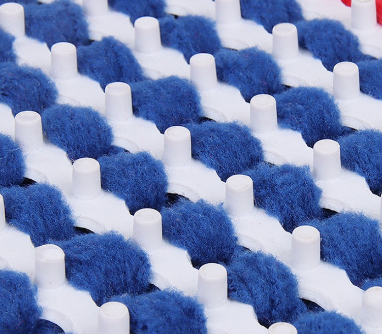 JMT-853194 Dog Slow Food Sniffing Mat - Shaker Velvet Chew Toy for Interactive Feeding