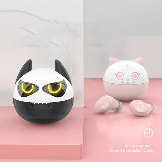 JMT-853194 Wireless Stereo In-Ear Headset with Bluetooth 5.0 and Call Function - Available in Pink and Black