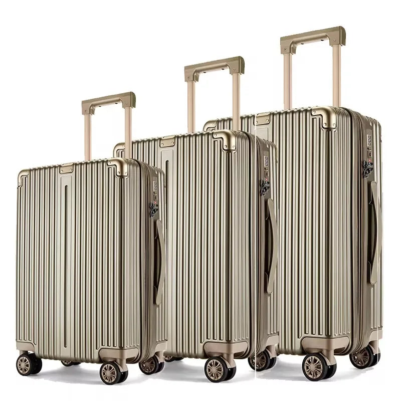 JMT-853258 Travel Luggage Set of 3 – Durable 4-Wheel Carry-On Suitcases Ideal for All Journeys