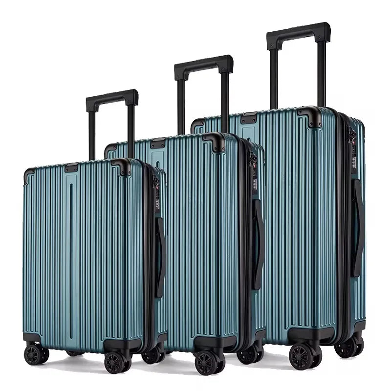 JMT-853258 Travel Luggage Set of 3 – Durable 4-Wheel Carry-On Suitcases Ideal for All Journeys