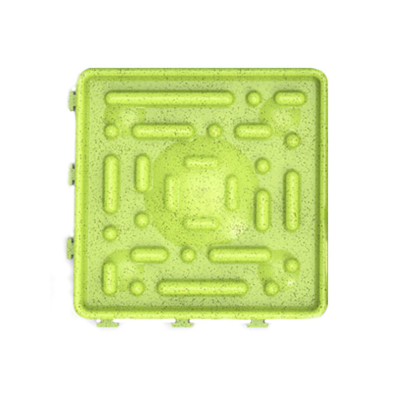 JMT-853386 Tricolor Plastic Pet Feeding Tray with Bowl for Dogs and Cats