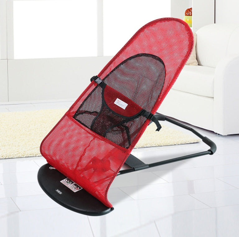 JMT-853514 Adjustable Folding Pet Bed Rocking Chair with Plush Fabric and Eco-Friendly Materials