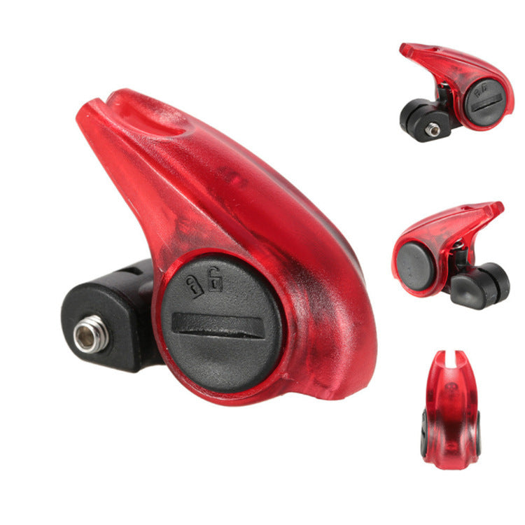 JMT-853514 Mini Bicycle Brake Warning Light - Waterproof LED Turn Signal for V-Brake and Disc Brake Systems