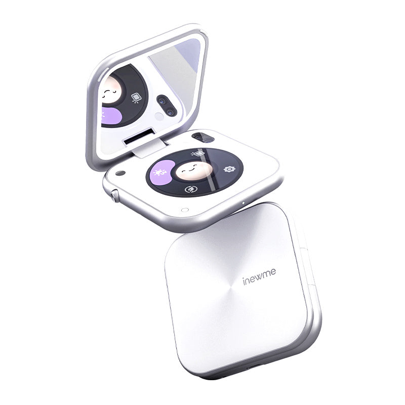 JMT-854346 PIPPI Portable UV Detection Beauty Mirror with Supplement Light