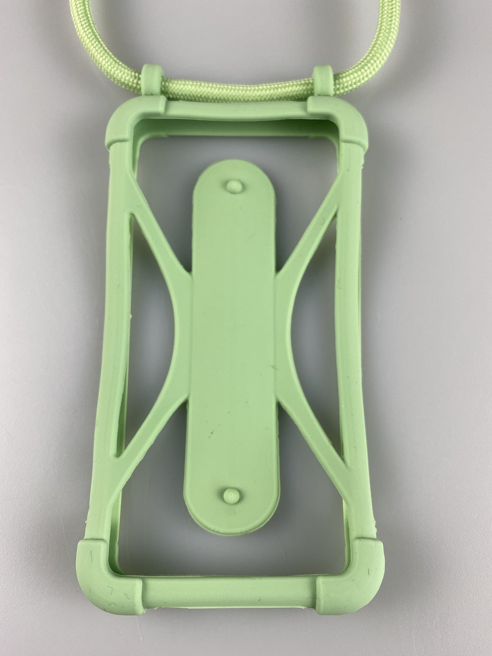 JMT-854538 Universal Silicone Lanyard Mobile Phone Case with Four-Corner Anti-Fall Protection