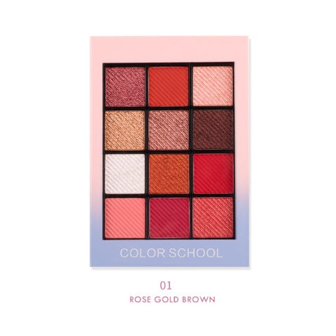 JMT-854794 12-Color Matte Eyeshadow Palette - Versatile Nude Shades for Stunning Looks