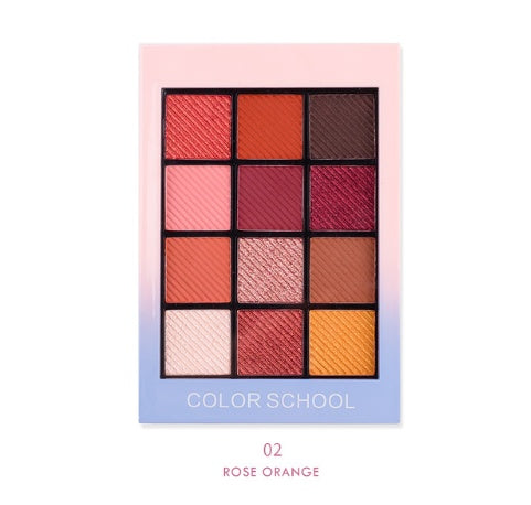 JMT-854794 12-Color Matte Eyeshadow Palette - Versatile Nude Shades for Stunning Looks
