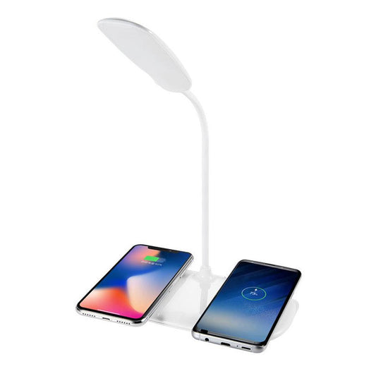 JMT-855050 USB Smart Night Light with Wireless Charging, 8 Warm Color Lamp Beads, ABS & Silicone, 3.5W Speaker