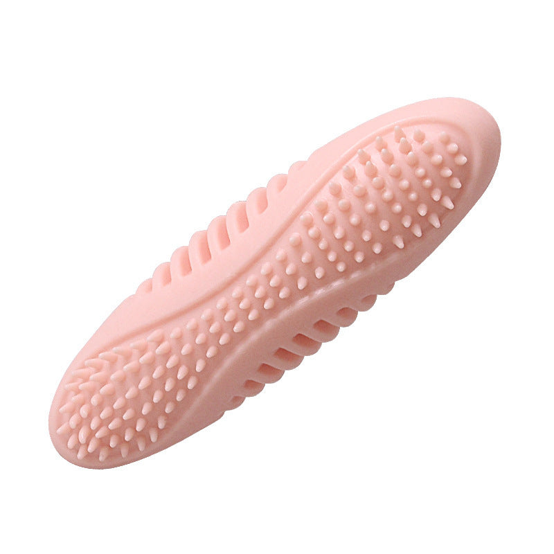 JMT-855498 Durable TPR Dog Chewing Toy - Molar Teeth Care in Blue, Pink, and Green, 12CM Length