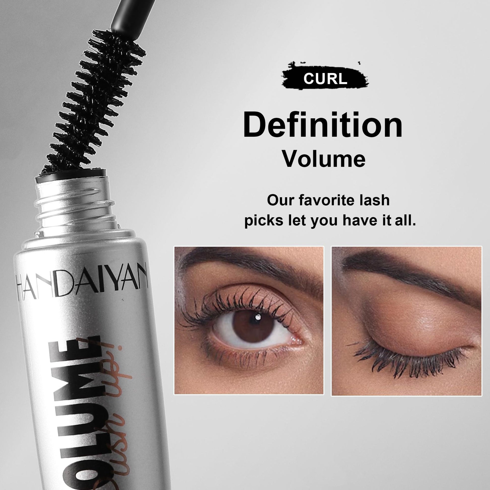 JMT-855626 Thickening and Curling Mascara for Effortlessly Beautiful Lashes