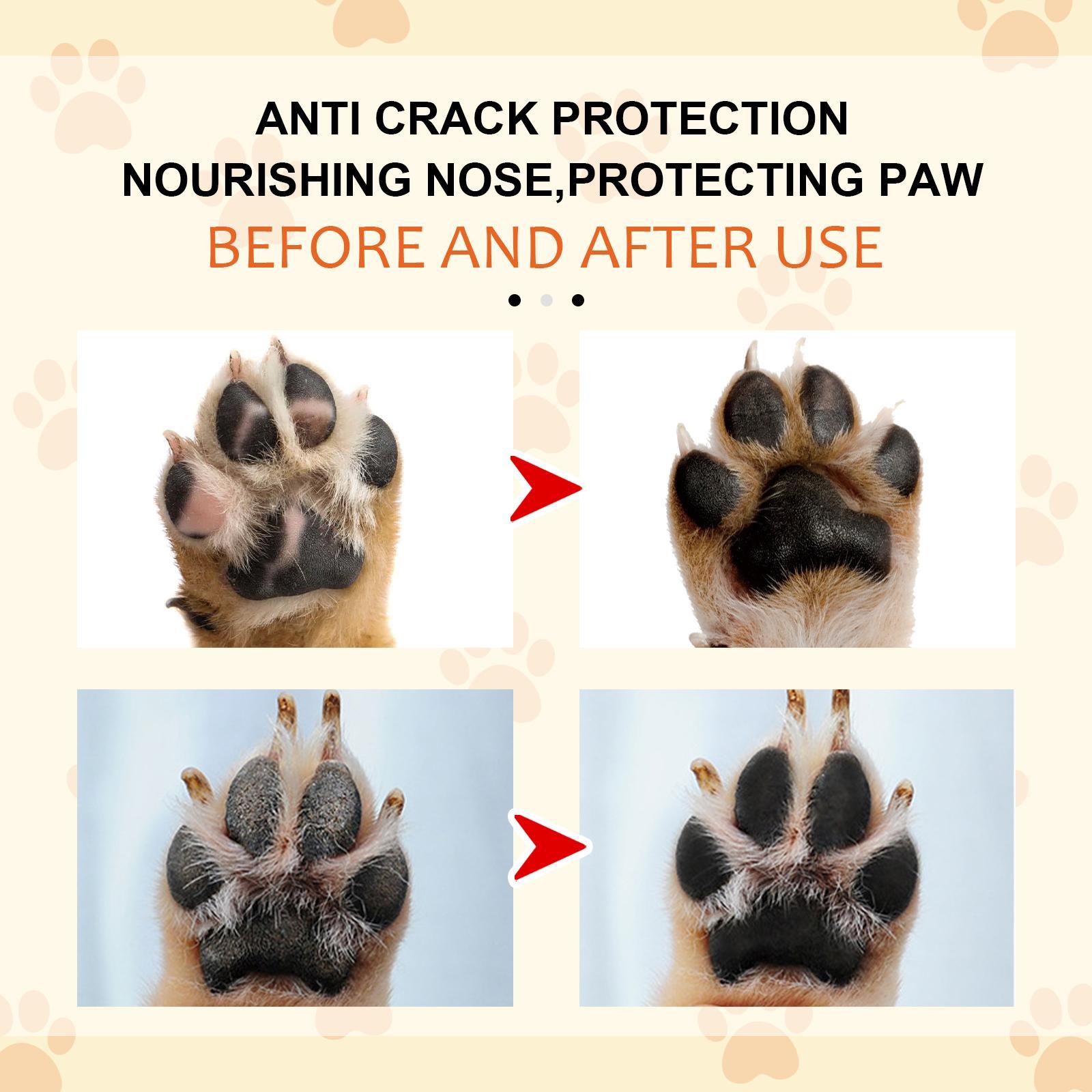 JMT-856138 Pet Moisturizing Paw Cream for Cats and Dogs - Softens and Protects Dry, Cracked Paw Pads