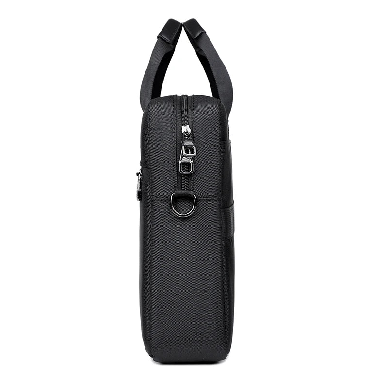 JMT-856330 Premium Expandable Waterproof Laptop Briefcase – Versatile Shoulder Messenger Bag for Business Travel