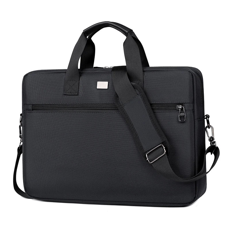 JMT-856330 Premium Expandable Waterproof Laptop Briefcase – Versatile Shoulder Messenger Bag for Business Travel
